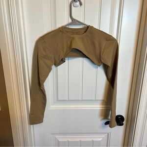 Iets Frans Micro Crop Shrug Layer